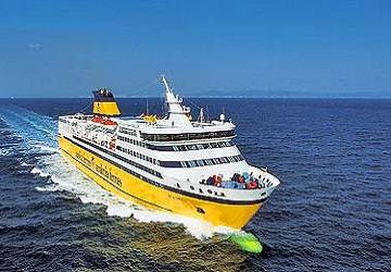 Corsica Ferries Mega Express anmeldelse og skib guide